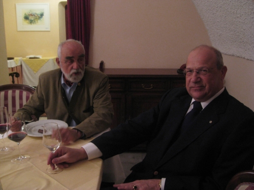 Prof. Gerhard Trumler u. Andreas Bardeau (RC Feldbach)