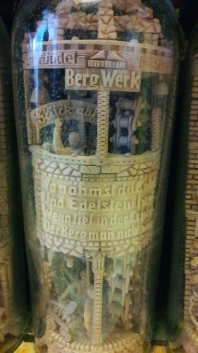 Bergwerk in der Flasche