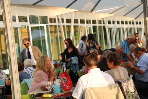 im Restaurant vor der Bierverkostung